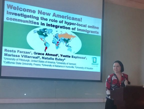 WELCOME NEW AMERICANS! INVESTIGATING THE ROLE OF HYPER-LOCAL ONLINE COMMUNITIES IN INTEGRATION OF IMMIGRANTS